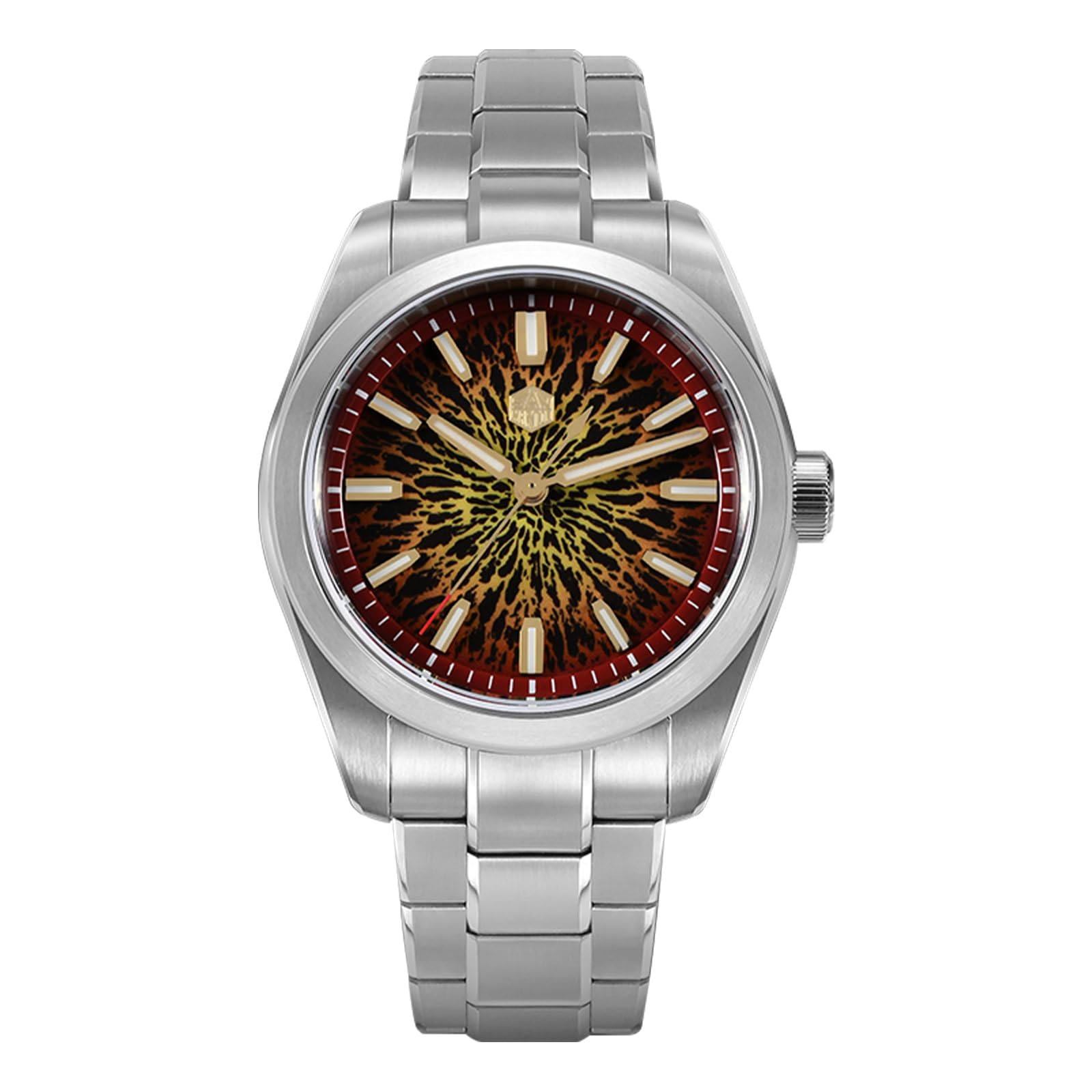 San Martin Men Watch SN0144, 9015 Automatic Mechanical Movement Sapphire Glass 10 Bar Diving Watch for Men